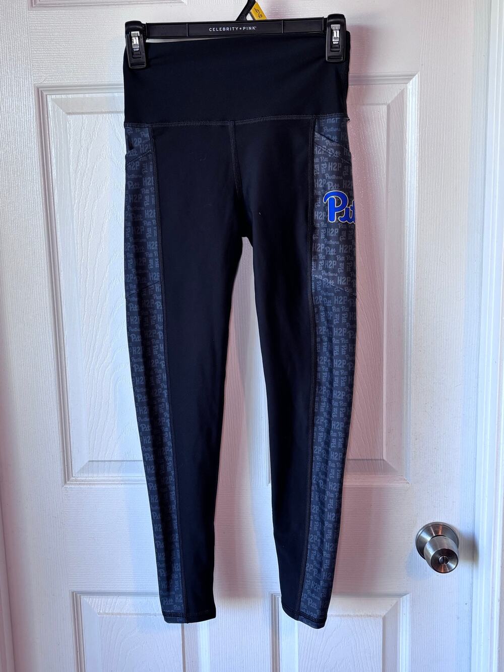 University of Pittsburgh Pitt Panthers Ceto Black Leggings Women’s Small